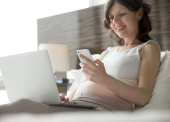 Faça seu teste de gravidez pelo app no celular