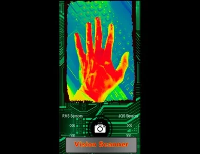 Conheça os melhores apps para simular raio-x (Foto: Reprodução/Thermal Camera Real Simulator)