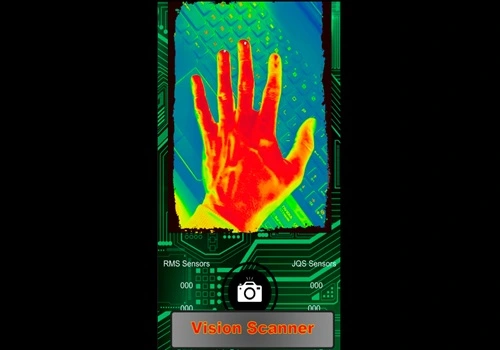 Conheça os melhores apps para simular raio-x (Foto: Reprodução/Thermal Camera Real Simulator)